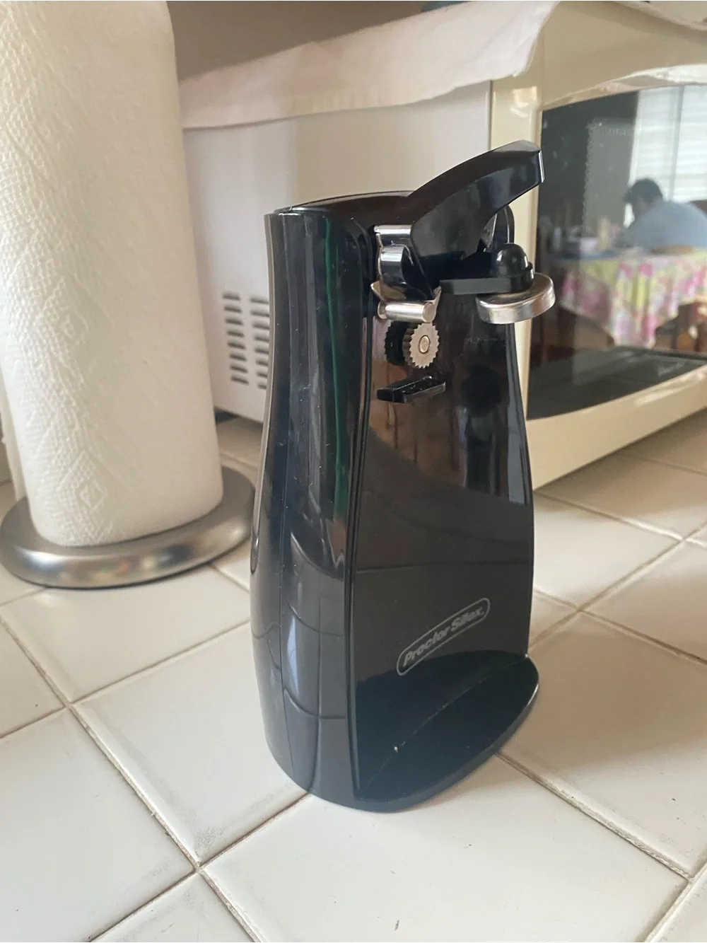 Proctor Silex Black Durable Can Opener - Power Opener